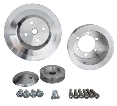 Big Block Chrysler Performance Ratio V-Belt Pulley Kit (2V)