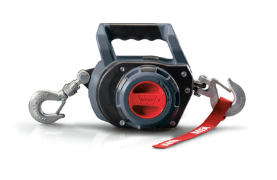DRILL WINCH WITH SYNTHETIC ROPE