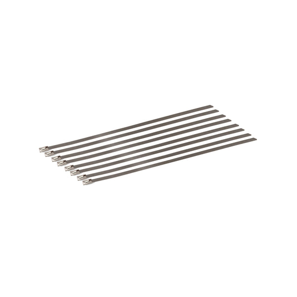 DEI 10201 Stainless-Steel Locking Ties 8" 9-Pack 010201