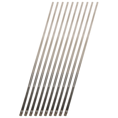 DEI 10210 Stainless-Steel Positive Locking Ties 7mm X 20