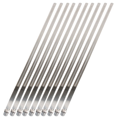 DEI 10213 Stainless-Steel Positive Locking Ties 12mm X 20