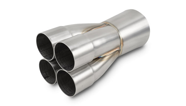 4-1 Merge Collector  2.125" Inlet I.D.; Merge O.D. 3.50"; Outlet O.D. 4.00"