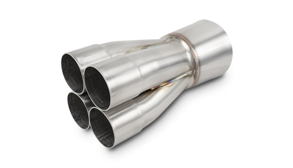 4-1 Merge Collector  2.25" Inlet I.D.; Merge O.D. - 4.00"; Outlet O.D. 4.50"