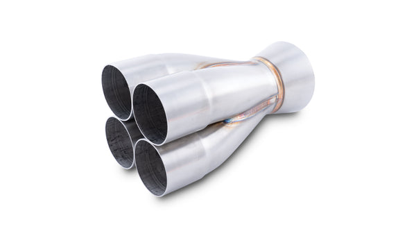 4-1 Merge Collector  2.375" Inlet I.D.; Merge O.D. - 3.50"; Outlet O.D. - 4.00"