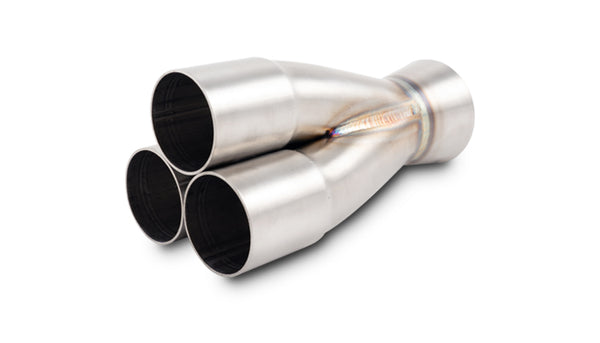 3-1 Merge Collector  1.75" Inlet I.D.; Merge O.D. - 2.00"; Outlet O.D. - 2.50"