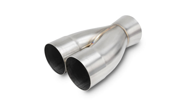2-1 Merge Collector  3" Inlet I.D. X 3.5" Outlet O.D.  9.00" Overall Length