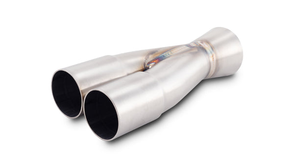 2-1 Merge Collector  1.50" Inlet I.D. X 2.00"  Outlet O.D.  7.00" Overall Length