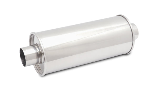 STREETPOWER Round Muffler  3" Inlet/outlet (Center-Center)