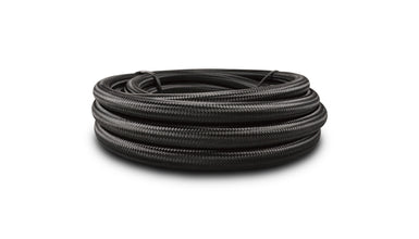 Vibrant Performance - 11995 - 5ft Roll Of Black Nylon Braided Flex Hose; AN Size: -20; Hose ID 1.125 In.