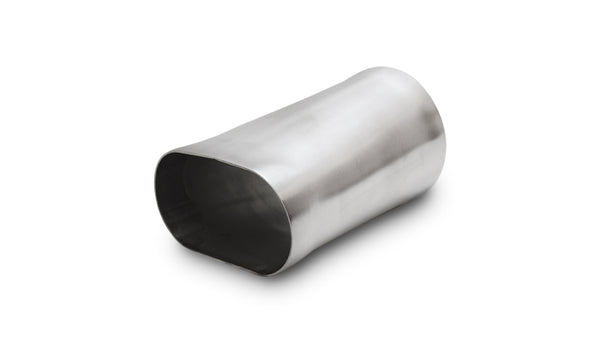 Vibrant Performance - 13170 - Transition Adapter  3 In. Oval To 3 In. O.D. Round - 6 In. Long