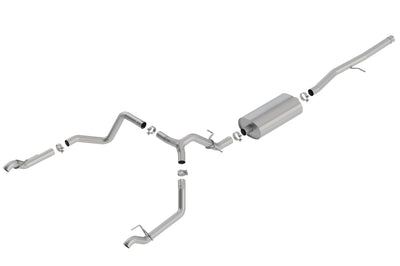 Silverado/ Sierra 1500 2019-2022 Cat-Back Exhaust System Touring
