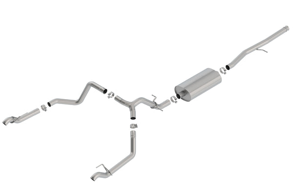 Silverado/ Sierra 1500 2019-2022 Cat-Back Exhaust System Touring