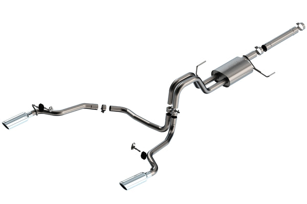 2021-2024 Ford F-150 3.5L V6 PowerBoost Cat-Back Exhaust System S-Type