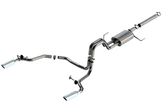 2021-2024 Ford F-150 3.5L V6 PowerBoost Cat-Back Exhaust System S-Type