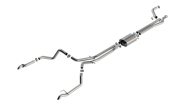 2022-2023 Chevrolet Silverado 1500 ZR2/ GMC Sierra 1500 AT4X Cat-Back Exhaust System S-Type