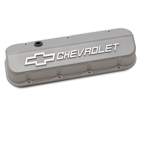 Cast Gray With Raised Chevy Logo