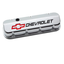 Chrome W Red/Blk Chevy Logo