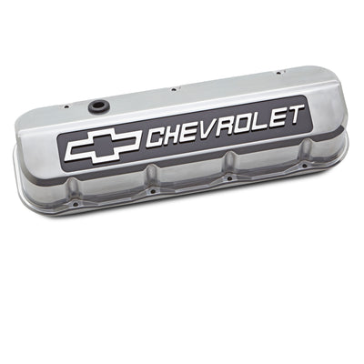 Polished W/ Blackfield Chevy Logo