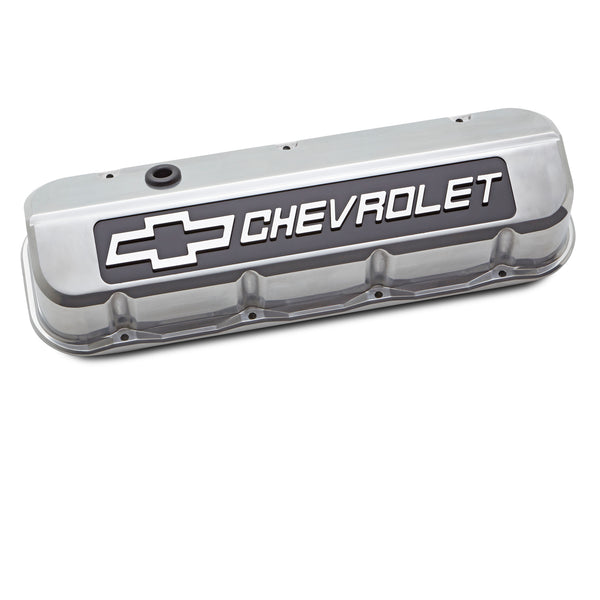 Polished W/ Blackfield Chevy Logo