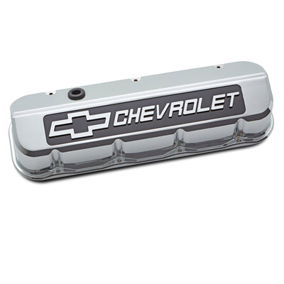 Chrome W/ Blackfield Chevy Logo