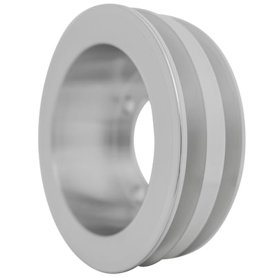 Small Block Ford V-Belt Crankshaft Pulley - 2V -4 Bolt - Late