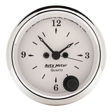 2-1/16 In. CLOCK 12 HOUR OLD-TYME WHITE