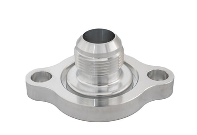 Water Neck  Chevy  LS Engine  Straight  Two Piece  Billet  -16AN  Clearcoat