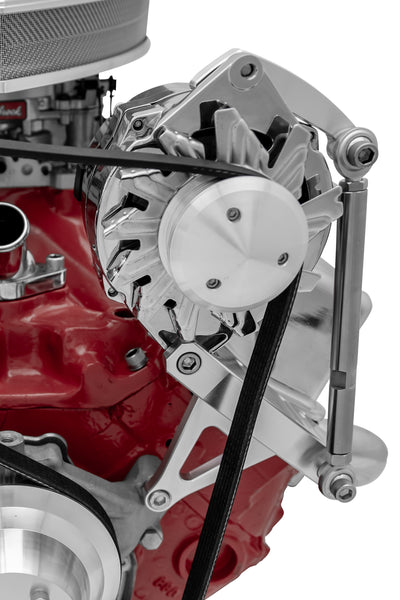 Small Block Chevy Alternator Bracket - Inward - Driver - SWP