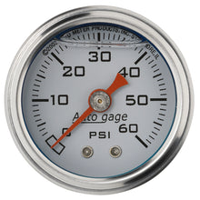 1-1/2 In. PRESSURE 0-60 PSI WHITE