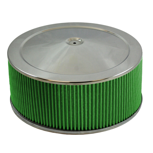 Green Filter USA - Air Cleaner Assembly; 14" X 6" Flat Plate