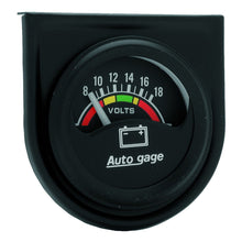 1-1/2-1/16 In. VOLTMETER 8-18V AUTO GAGE