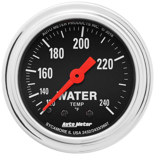 2-1/16 In. WATER TEMPERATURE 120-240 Fahrenheit TRADITIONAL CHROME