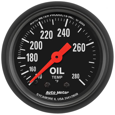 2-1/16 In. OIL TEMPERATURE 140-280 Fahrenheit Z-SERIES