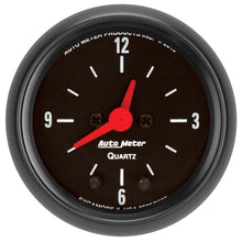 2-1/16 In. CLOCK 12 HOUR Z-SERIES