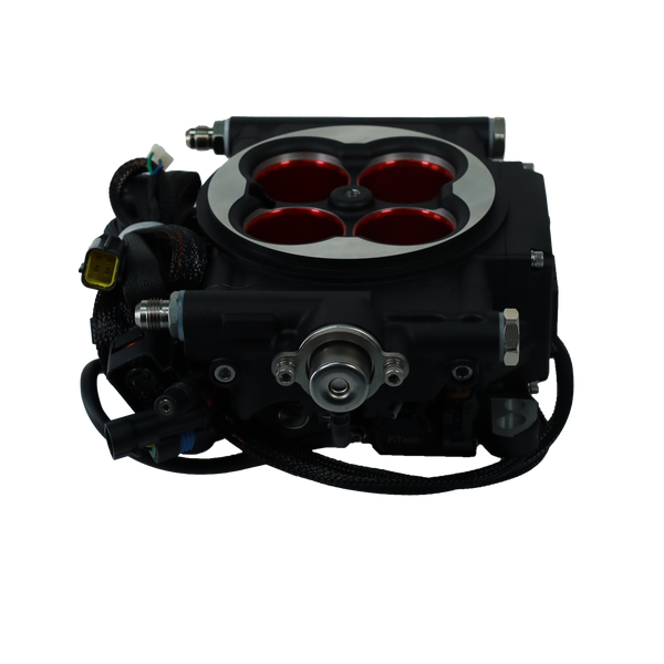 FiTech - Go EFI 4 600 HP Power Adder Matte Black EFI System