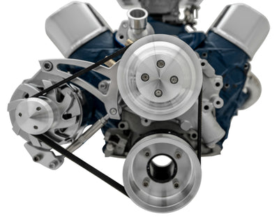 Small Block Ford Serpentine Conversion - Ultra - 302 - Late - 4 Bolt - ALT Only
