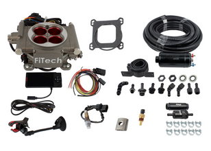 FiTech - Go Street 400 HP Cast EFI System With Inline Fuel Delivery Master Kit