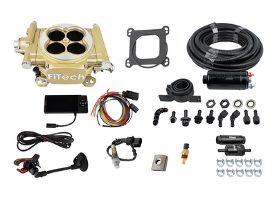 FiTech - Easy Street 600 HP Classic Gold EFI System With Inline Fuel Delivery Master Kit
