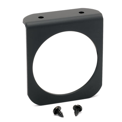 GAUGE MOUNTING PANEL SINGLE 2-5/8 In.  BLACK ALUMINUM