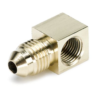 FITTING ADAPTER 90  1/8 In. NPTF FEMALE TO -4AN MALE BRASS