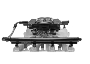 FiTech - Retro LS Port 750 HP EFI Matte Black System With LS3 Intake