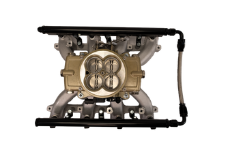 FiTech - Retro LS Port 750 HP EFI Classic Gold System With LS3 Intake