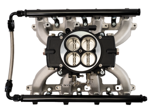 FiTech - Retro LS Port 750 HP EFI Matte Black System With LS1 Intake