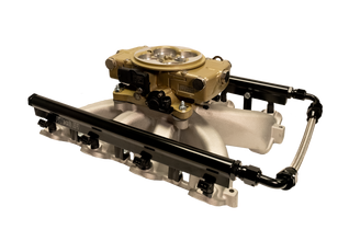 FiTech - Retro LS Port 750 HP EFI Classic Gold System With LS1 Intake