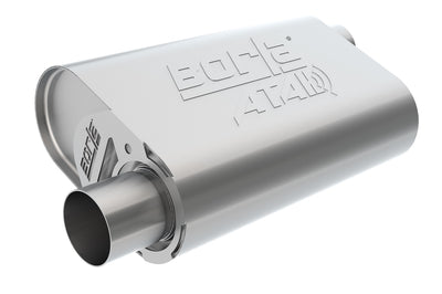 CrateMuffler Muffler Chevrolet Small Block 350/ 383/ 406 CID V8 High Output 3