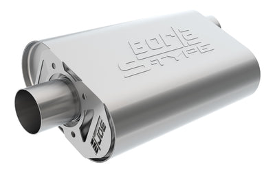 CrateMuffler Muffler Chevrolet Small Block 350/ 383/ 406 CID V8 High Output 3