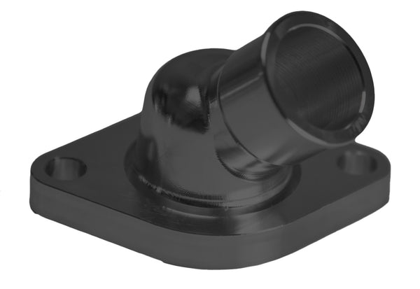 Water Neck  Chevy  LS Engine  45 Degree  Two Piece  Billet  Black