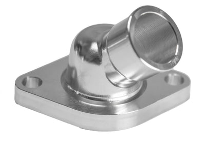 Water Neck  Chevy  LS Engine  45 Degree  Two Piece  Billet  Clearcoat