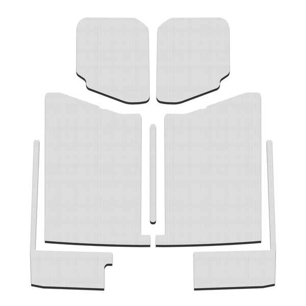 DEI 50185 Gladiator White Original Finish Complete Headliner Kit 050185