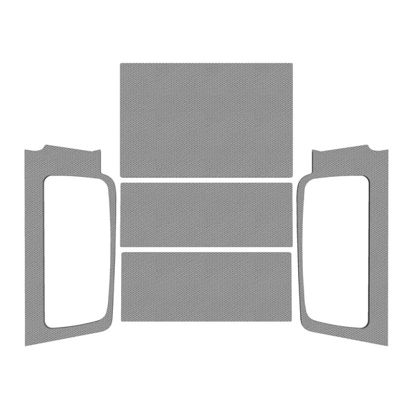 DEI 50605 '04-'06 Wrangler LJ Gray Leather Look Complete Headliner Kit